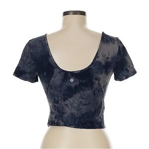 lululemon Black Tie-Dye Top